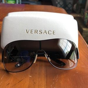 Versace sunglasses with case